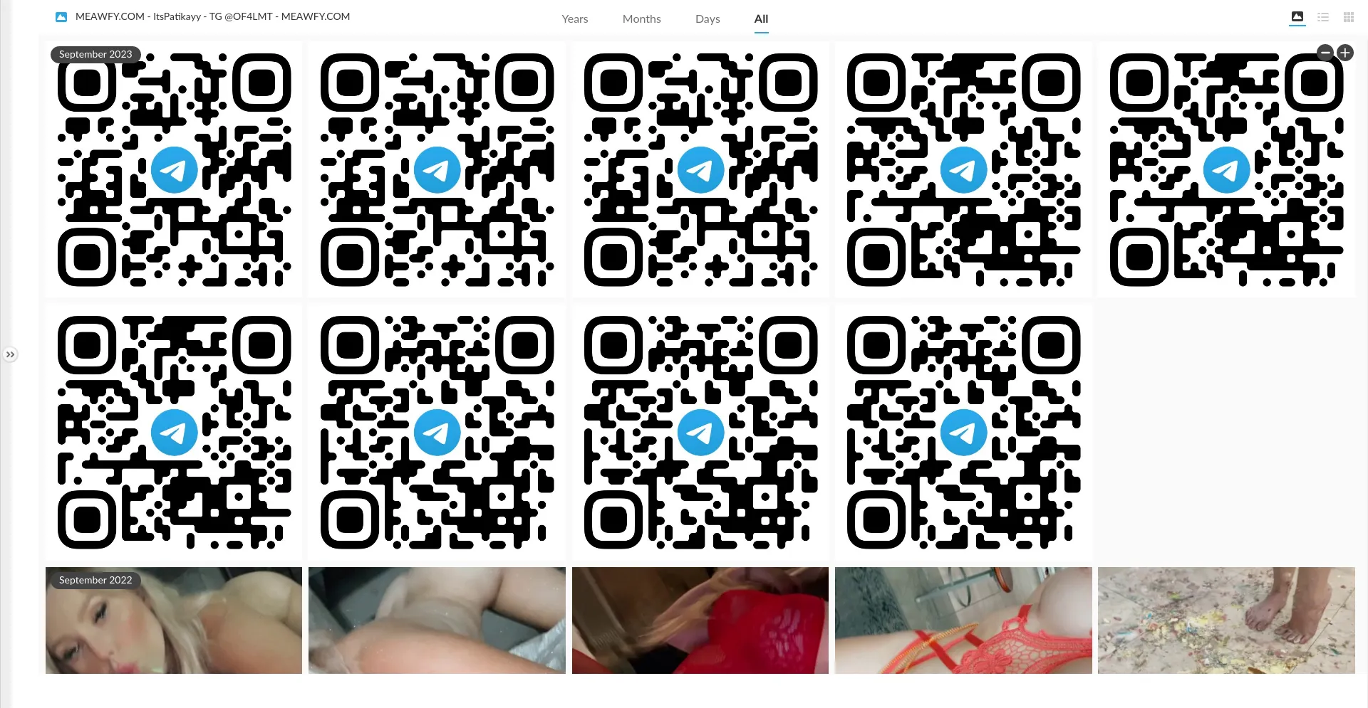 Itspatikayy - Tg @Of4lmt - 9.401 GB Mega Folder Meawfy