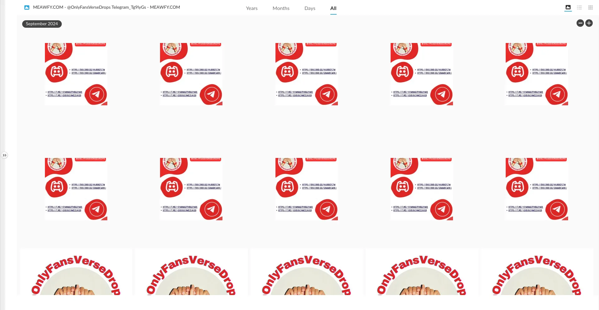 @Onlyfansversedrops Telegram_Tg9lygs - 7.74 GB Mega Folder | Meawfy