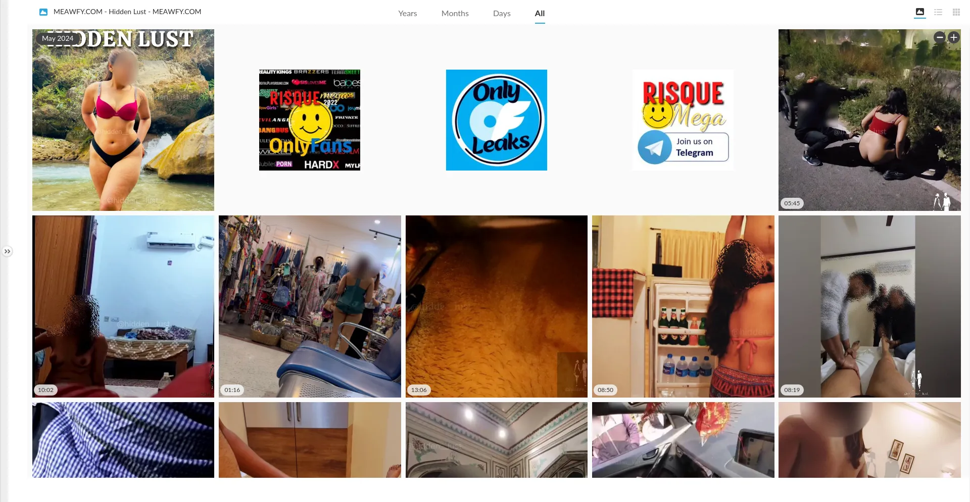 Hidden Lust - 7.687 GB Mega Folder | Meawfy