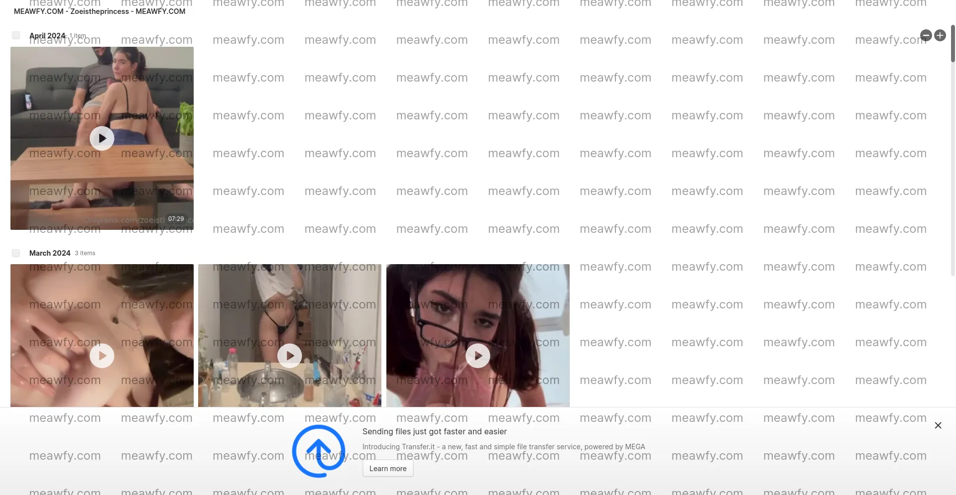Zoeistheprincess Onlyfans - 2.459 GB Mega Folder Meawfy