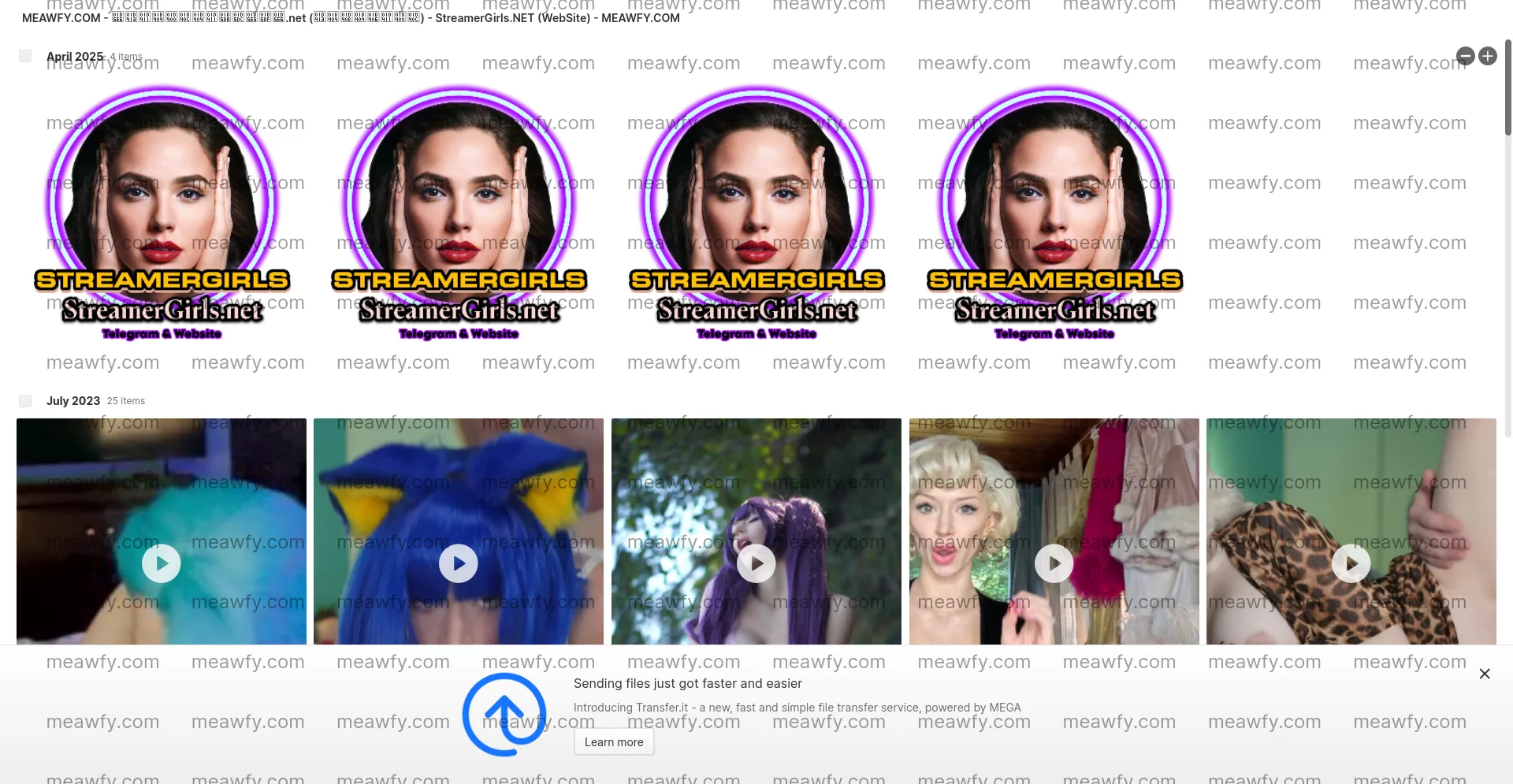 Downloading @𝗦𝐓𝐑𝐄𝐀𝐌𝐄𝐑𝗚𝗜𝗥𝗟𝗦 (𝐓𝐄𝐋𝐄𝐆𝐑𝐀𝐌) [Ug3z] 14.7 GB Mega Link