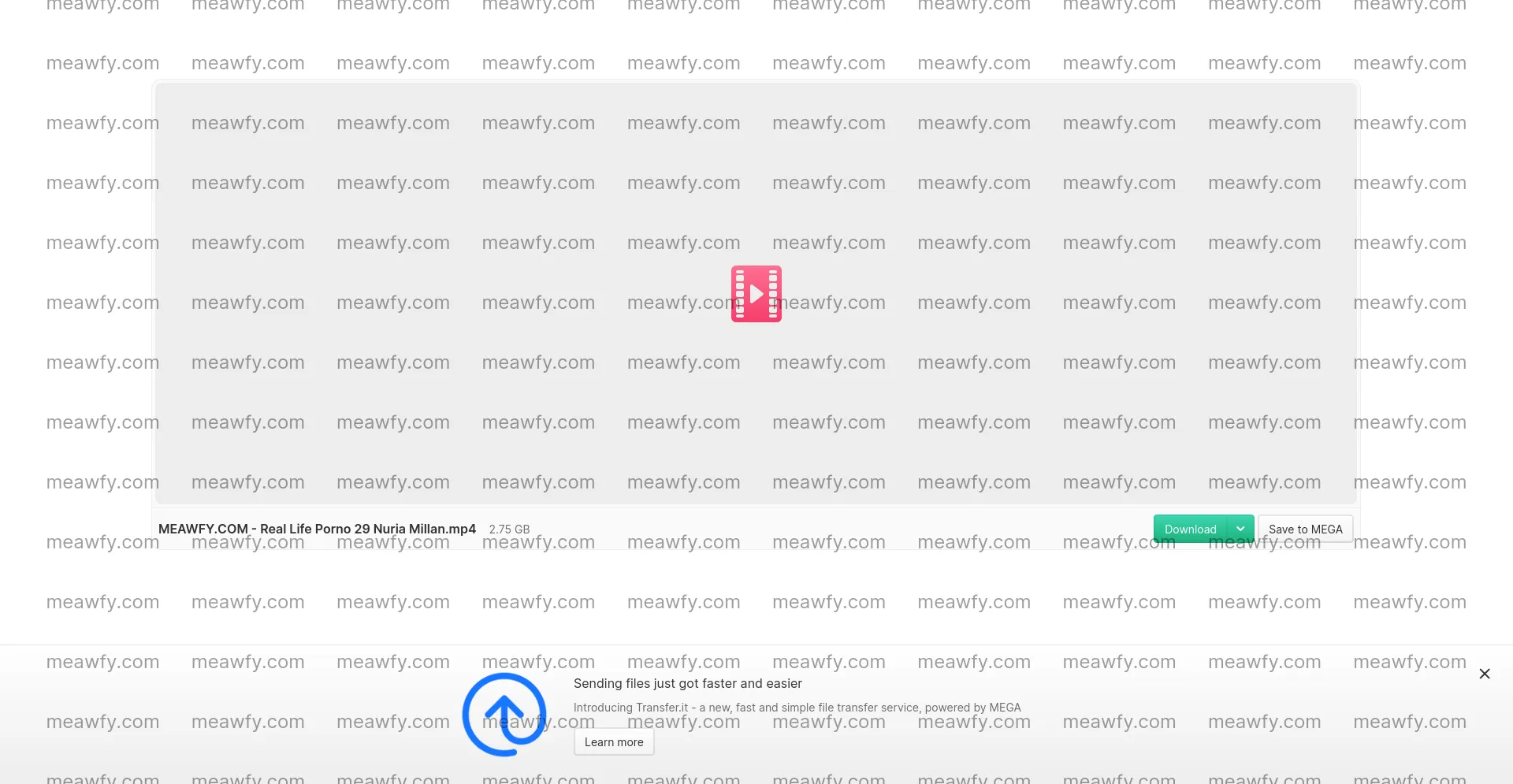 Real Life Porno 29 Nuria Millan.Mp4 - 2.752 GB Mega Folder Meawfy