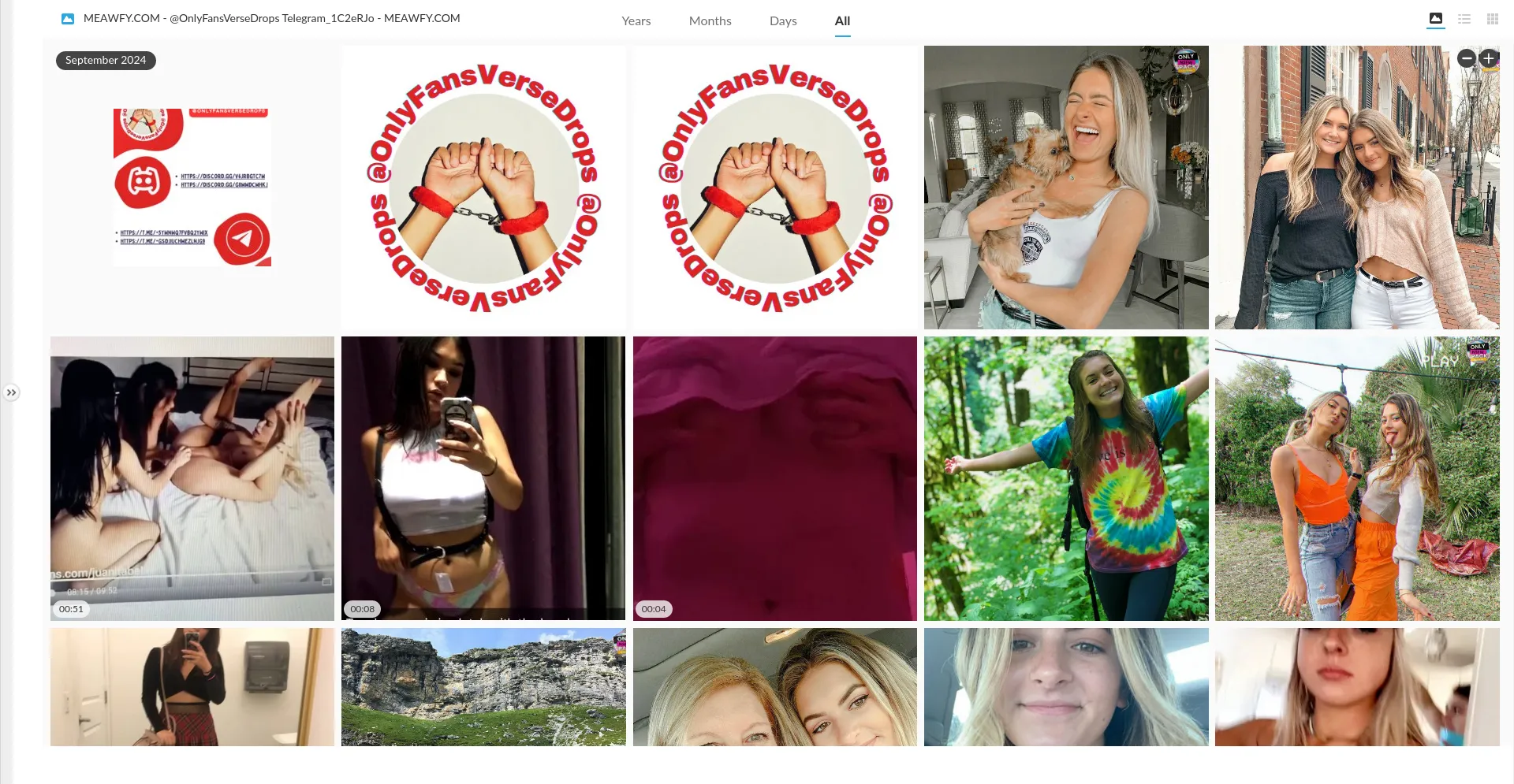 @Onlyfansversedrops Telegram_1c2erjo - 5.094 GB Mega Folder | Meawfy